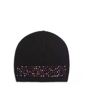 Carolyn Rowan x Stephanie Gottlieb Jeweled Cashmere Beanie